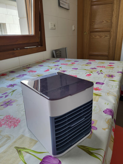 Mini climatizador portátil