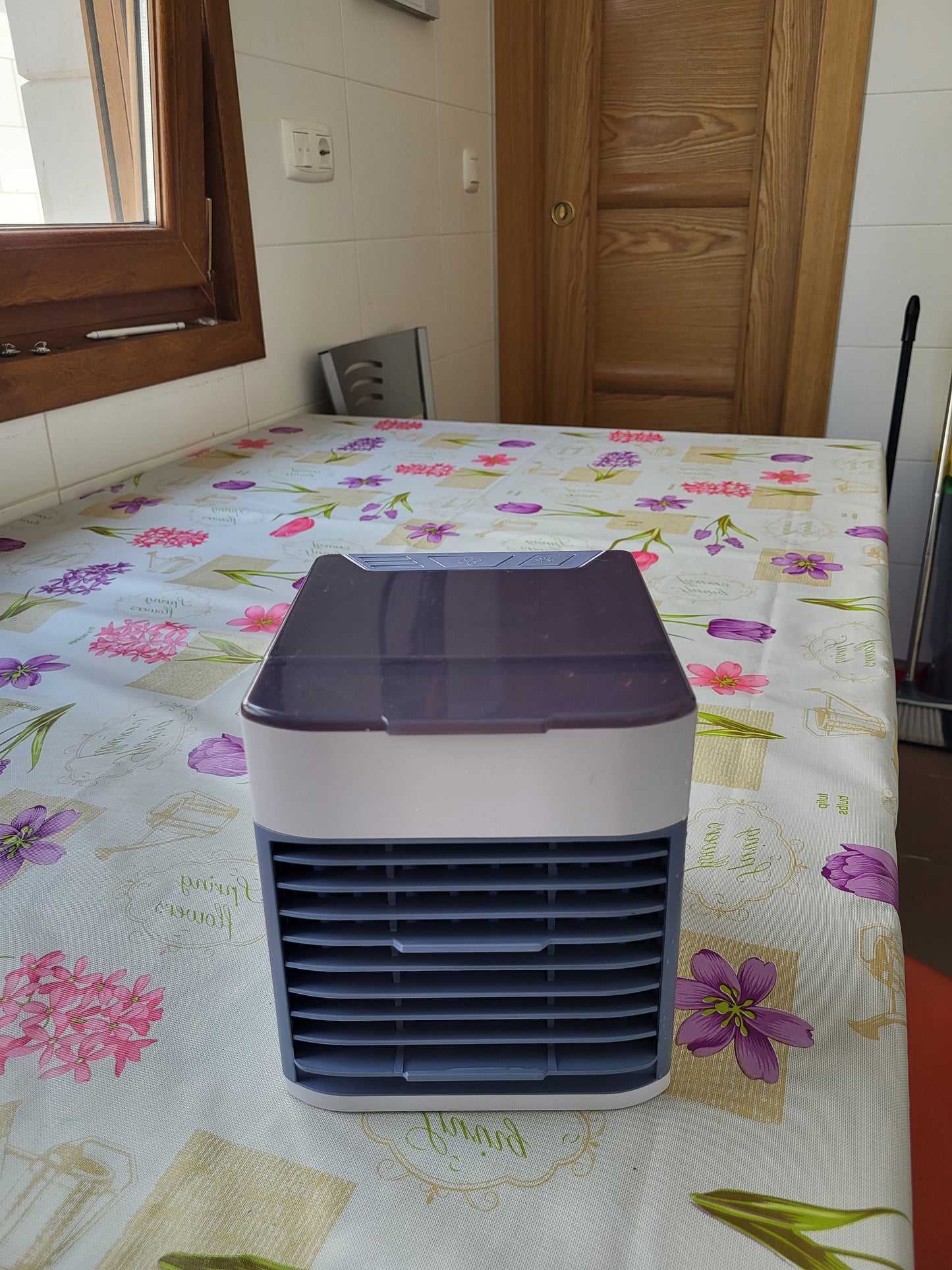 Mini climatizador portátil